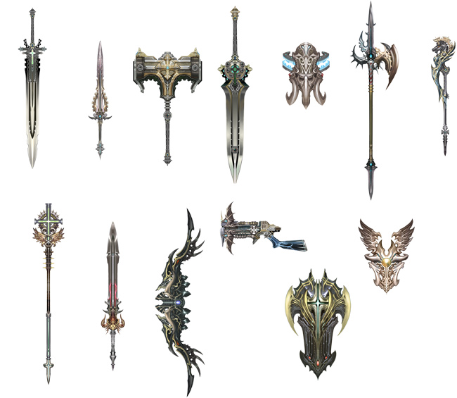 Lineage 2 R110 weapons